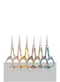 Elegant 4.7 in Sewing and Embroidery Scissors - Ideal for Craft, Cross Stitch, Needlework, Artwork, Thread, and Yarn Cutting (Rainbow) - pzsku/Z021CBA3C4F055F61B027Z/45/_/1695912176/d01b00e5-9834-4d5d-98c3-bec8c13f0f6b