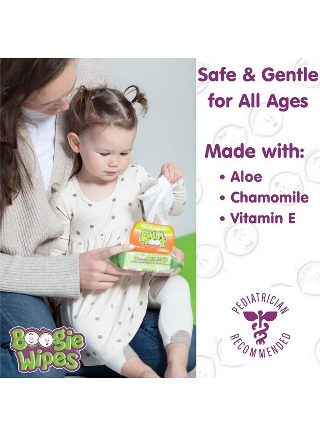 Boogie Saline Nose Wipes by Boogie, for Baby & Kids, Face, Hand & Body, FSA/HSA Eligible, Made with Vitamin E, Aloe, and Natural Saline, Fresh Scent, 45 Count (Pack of 1) - Image 2