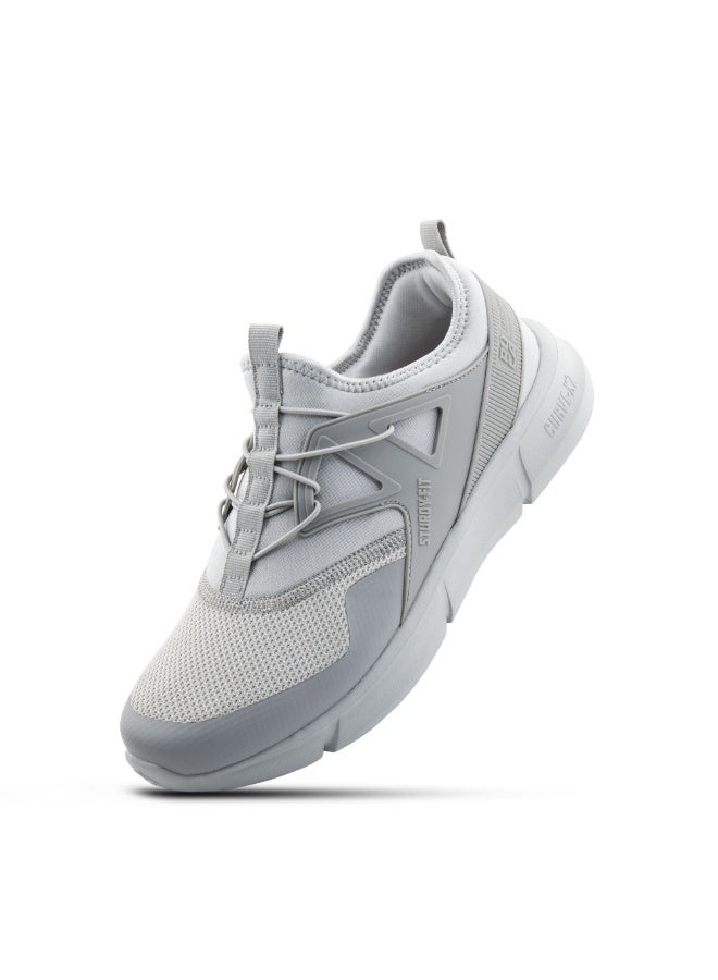 PUCA Sneakers for Men | Light Weight Casual Men's Shoes with Mesh Outer | X-Square Grey - Image 1