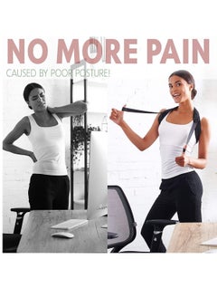 Y&D Posture Corrector for Women Men - Brace Adjustable Back Straightener (25" 53")  - Image 3