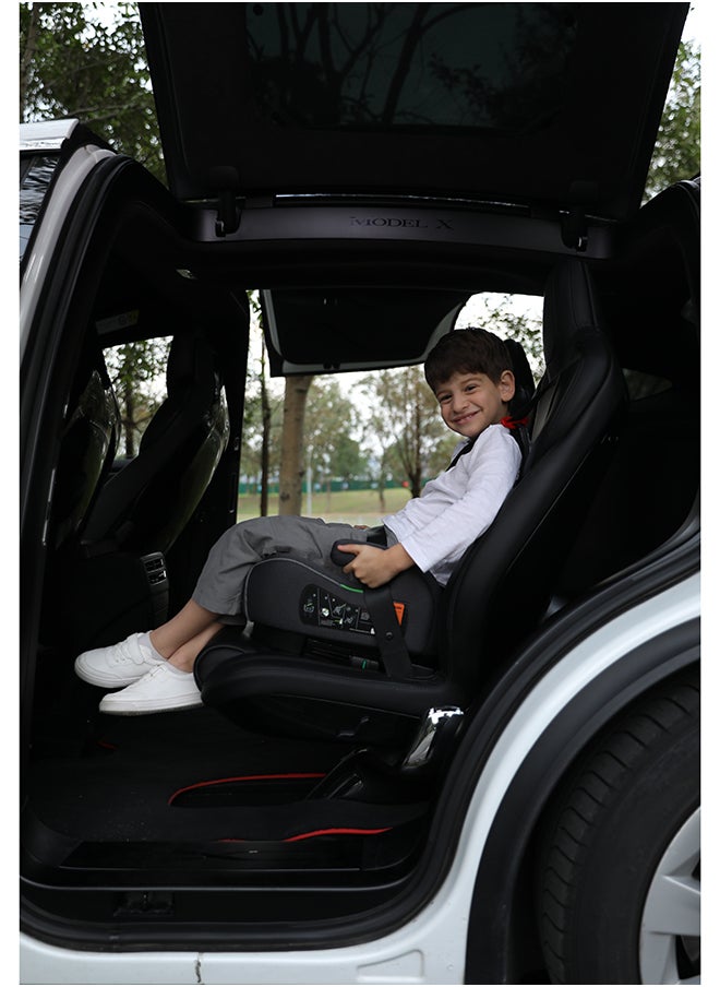 Jovikids - Portable Car Ohho I-Size Booster Seat With ISOFIX, 125 - 150CM (Group 2/3, 6-12 Years, ECE R129) - Image 1