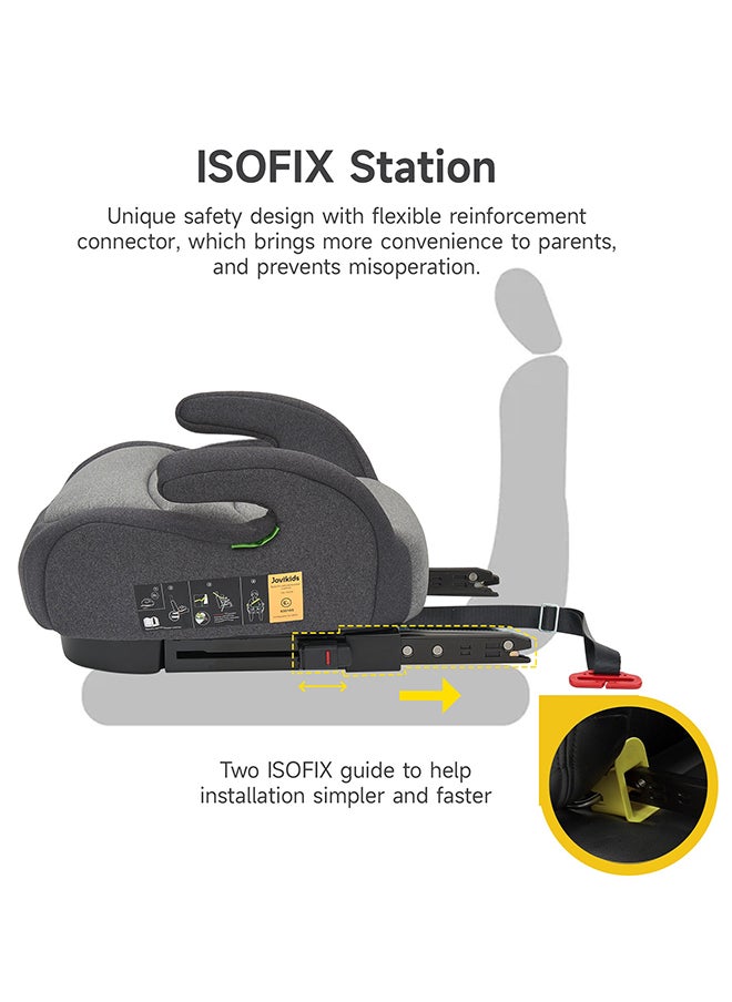 Jovikids - Portable Car Ohho I-Size Booster Seat With ISOFIX, 125 - 150CM (Group 2/3, 6-12 Years, ECE R129) - Image 1
