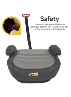 Jovikids Portable Car Ohho I-Size Booster Seat With ISOFIX, 125 - 150CM (Group 2/3, 6-12 Years, ECE R129)  - Image 3