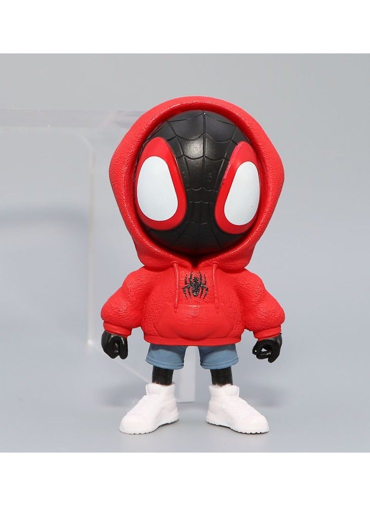 general Six Fashionable Clothes Spider-Man Miles Figures Car Desktop Ornaments  - Image 3