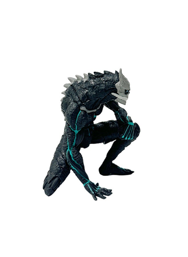 هالامودو كاي جو 8 القرفصاء كاي جو عمل دمية - 12 سم نموذج الرسوم المتحركة ، هدية عيد ميلاد مثالية - Image 3