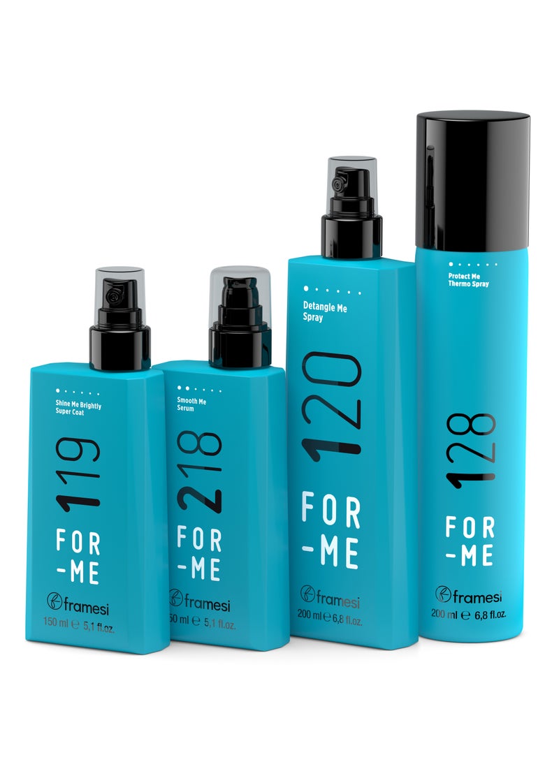 فراميسي من أجلي - 119 طبقة سوبر كوت 119 SHINE ME BRIGHTLY SUPER COAT 150 مل | لمعان مستقيم تمامًا ولا مثيل له | للحصول على تصفيف مستقيم بتأثير المرآة - Image 3