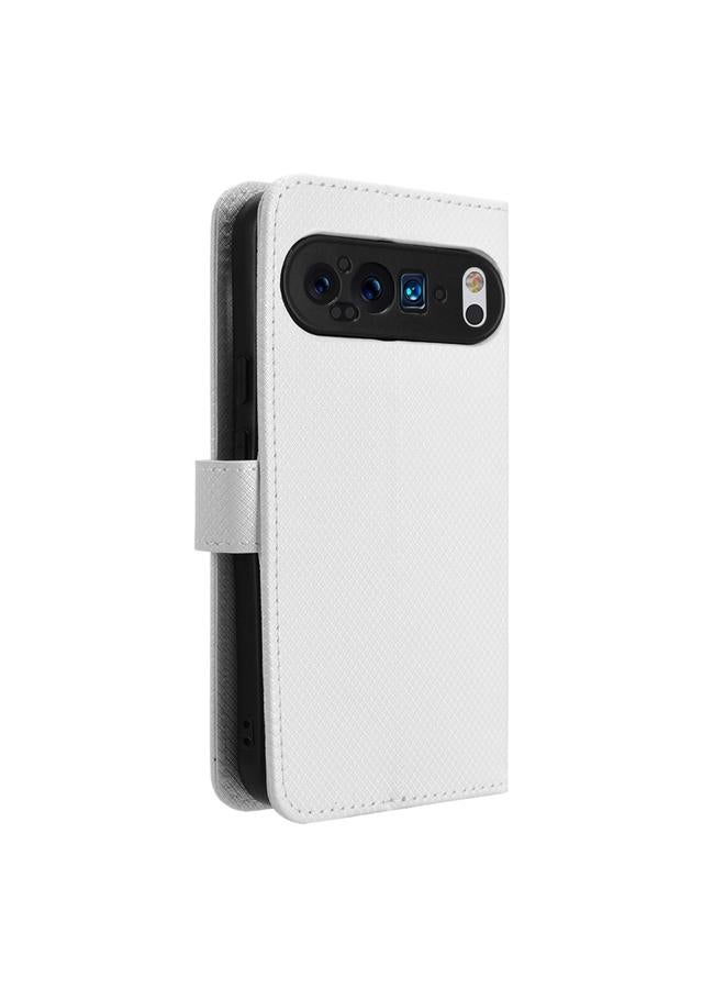 S-TOP Case For Google Pixel 9 Pro Diamond Texture Leather Phone Case - Image 3