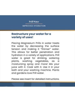 Health and Wisdom Pure Magnesium Prills 90g | for Drinking Water | Prill Beads Turn Regular Water into Thinner, Structured Water | with Enhanced Hydration | Removes Heavy Metals for a Better Taste  - Image 3