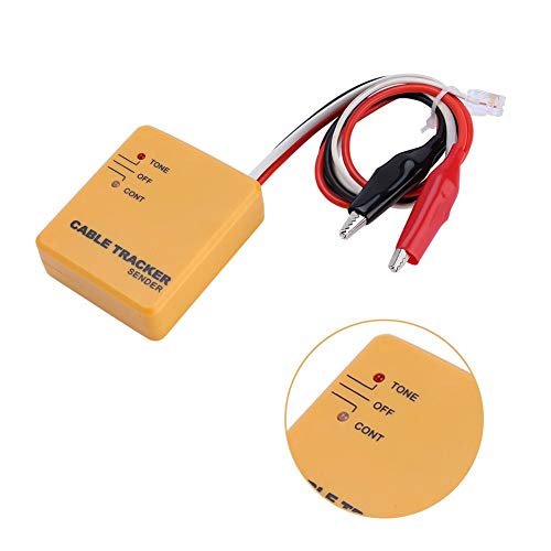 ZERONE Wire, Multifunctional Cable Tester for Ethernet Network Cable Collation, RJ11 Network Toner Wire Tone Line Finder Detector Networking Tool - Image 5