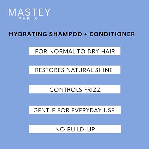 Mastey Paris Professional Cream Hair Care, Sulfate Free, Lipid & Amino Acid Fortified, with UV Blocking Antioxidants - 33 fl oz (Shampoo plus Conditioner - Image 3