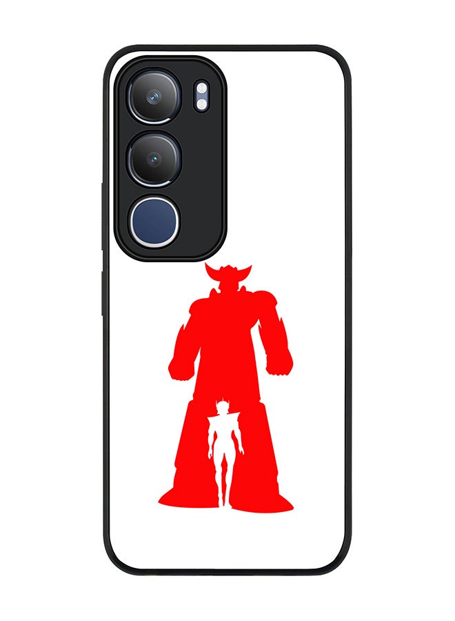 Stylizedd For vivo Y19s / Y19s Pro Case,Slim fit Camera Protection, Shockproof Thin Phone cover  - Grendizer (White)