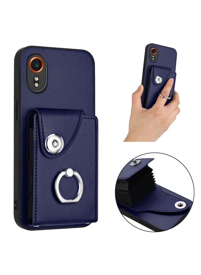 S-TOP Case For Samsung Galaxy XCover7 Organ Card Bag Ring Holder Phone Case - Image 2