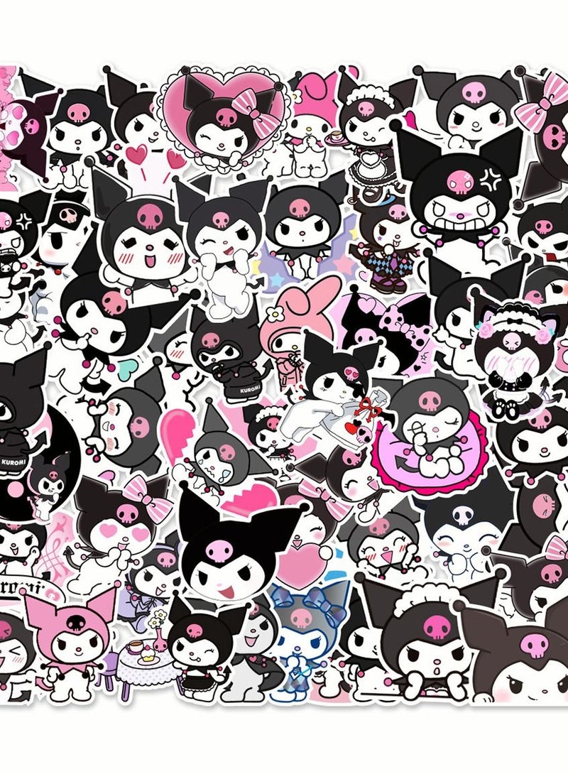 50 Cute Cartoon Kulomi Graffiti Decoration Stickers - Image 1