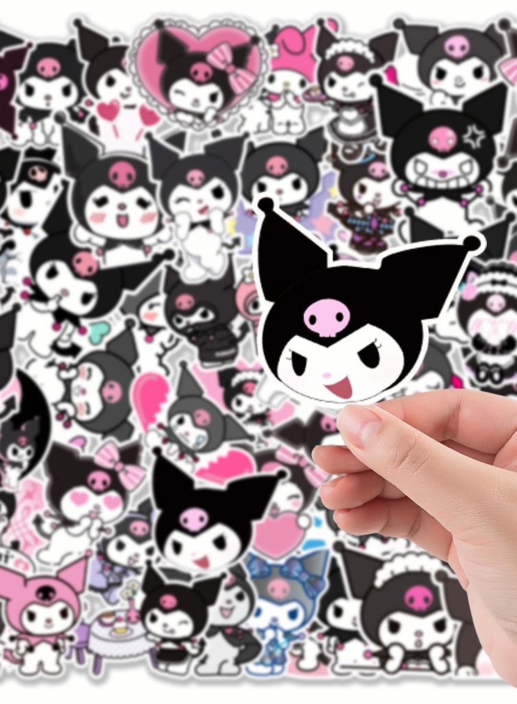50 Cute Cartoon Kulomi Graffiti Decoration Stickers - Image 2