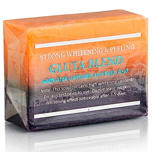 صابون ريلومينز بريميوم 3 في 1 جلوتابليند للجمال 65 جرام لبشرة أكثر نعومة ووضوح وصحة مع خلاصة الورد