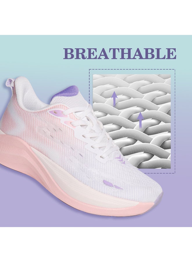 Hawkwell Women's Cloud Zero Active Cushion Breathable Tennis Walking Fashion Sneakers Gym Workout Nursing Shoes - Image 4