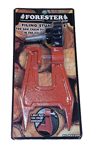 FORESTER Filing Stump Vise - Forester Chainsaw Sharpener Chainsaw Sharpening Kit Chain Saw File Guide Vise Mounting Kit Chain Raker/Teeth Filing Logging Tools Chainsaw Chain Sharpening Jig - Image 3