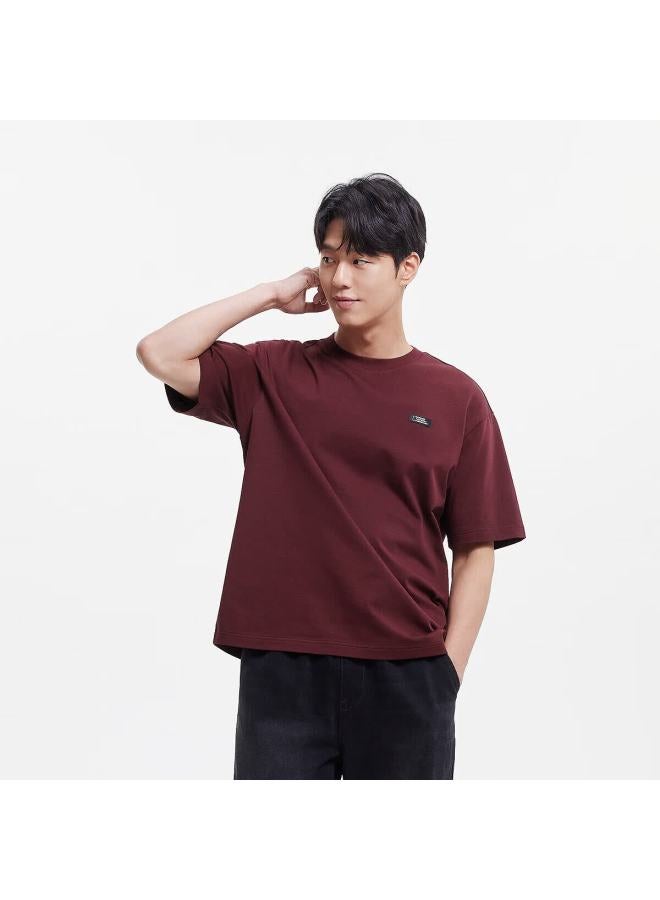 Semir Men's Summer Short Sleeve T-shirt Pure Cotton Knit Couple Outdoor Printed Top 101325100231 - Image 2