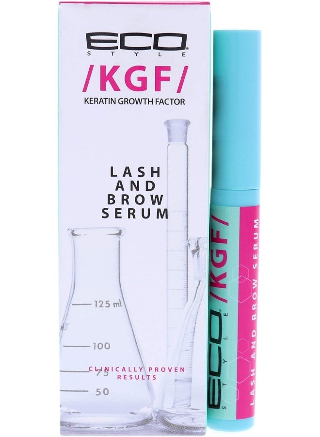 Eco Style سيروم كGF للرموش والحواجب من إيكو ستايل للرجال والنساء 0.16 أونصة - Image 1