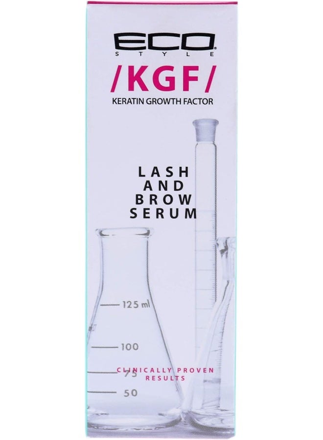 Eco Style سيروم كGF للرموش والحواجب من إيكو ستايل للرجال والنساء 0.16 أونصة - Image 4