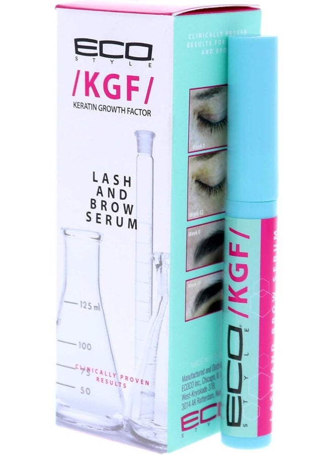Eco Style سيروم كGF للرموش والحواجب من إيكو ستايل للرجال والنساء 0.16 أونصة - Image 3