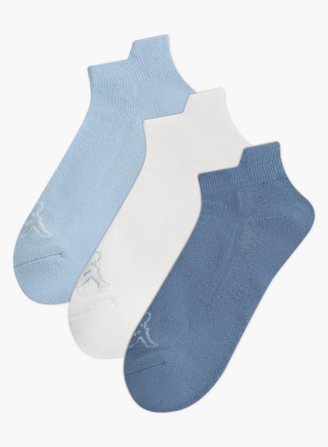 Kappa Pack of 3 Ankle Length Trainer Socks - Image 1