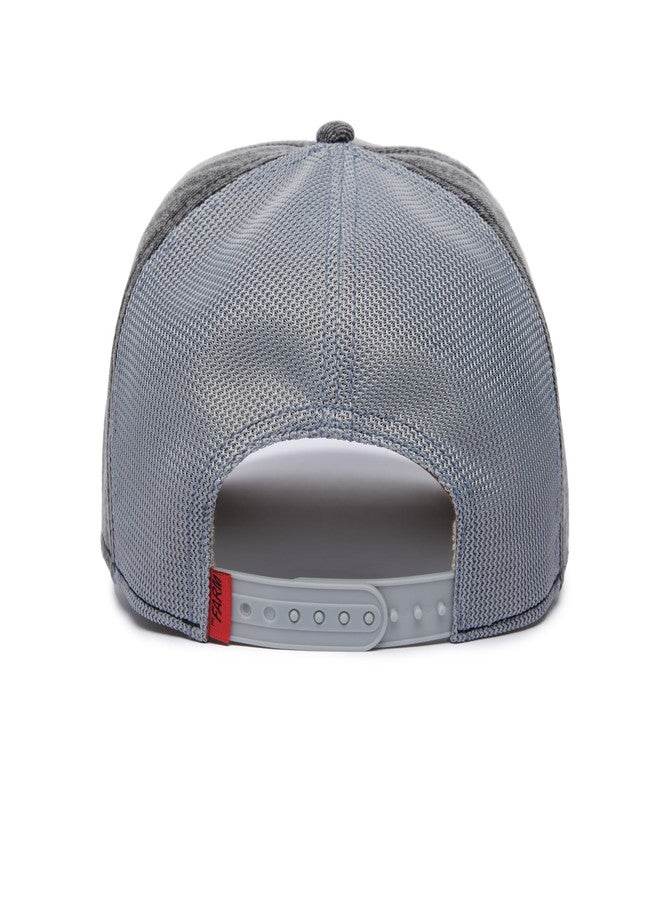 جورين بروس. قبعة سائق شاحنة قابلة للتعديل للجنسين من مجموعة "ذا فارم نيودز" من جورين بروس، GB101-دينيم (رمادي)، مقاس واحد - Image 4