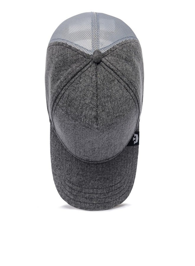 جورين بروس. قبعة سائق شاحنة قابلة للتعديل للجنسين من مجموعة "ذا فارم نيودز" من جورين بروس، GB101-دينيم (رمادي)، مقاس واحد - Image 5