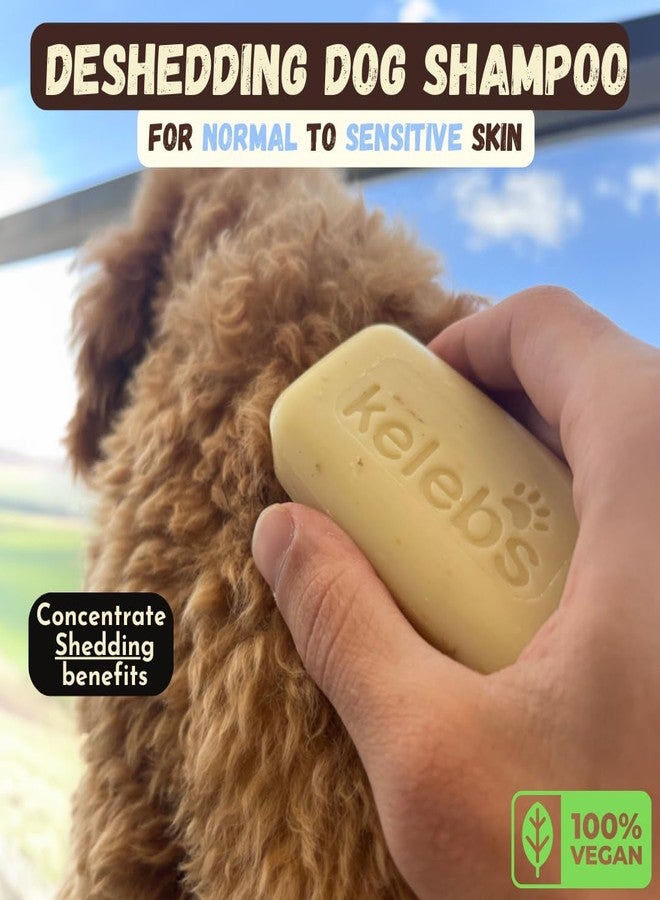 KELEBS Deshedding Dog Shampoo Bar for Shedding Control, Natural Ingredients with Coconut Oil & Shea Butter | No Plastic Waste | Vegan | 3 Bars - Image 3