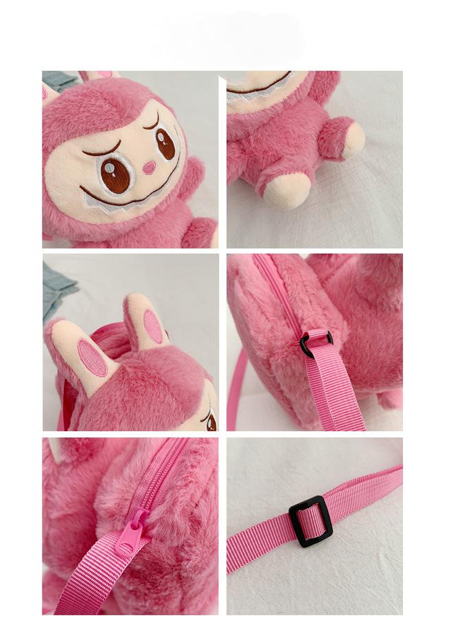 Y&D Small Cute  Zimomo Labubu Backpack for Travel Mobile phone Backpack Purse Toddler  Daypack  - Image 5