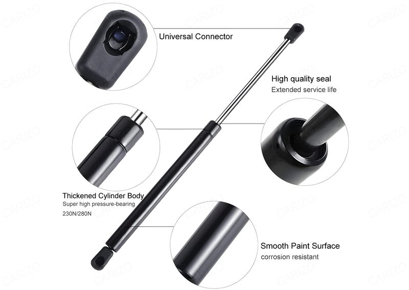 CARIZO Super Lift Rear Boot (Dicky) Struts/Shocker/Gas Spring for Renault Duster (Set of 2) - Image 4