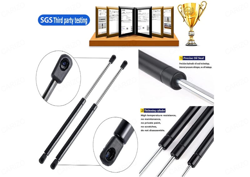 CARIZO Super Lift Rear Boot (Dicky) Struts/Shocker/Gas Spring for Renault Duster (Set of 2) - Image 5