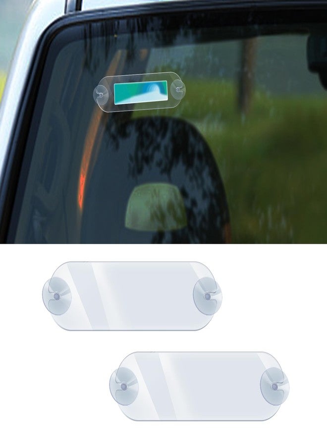 WINUERK 2PCS EZ Pass Holder, Transponder Holder, EZ Pass Velcro Strips with Adhesive and Strong Suction Cups, Toll Pass Windshield Mount Easy to Install and Remove, Universal for All Major Toll Passes - Image 1
