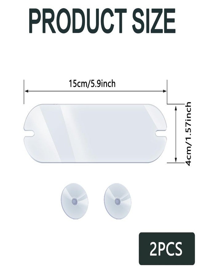 WINUERK 2PCS EZ Pass Holder, Transponder Holder, EZ Pass Velcro Strips with Adhesive and Strong Suction Cups, Toll Pass Windshield Mount Easy to Install and Remove, Universal for All Major Toll Passes - Image 5