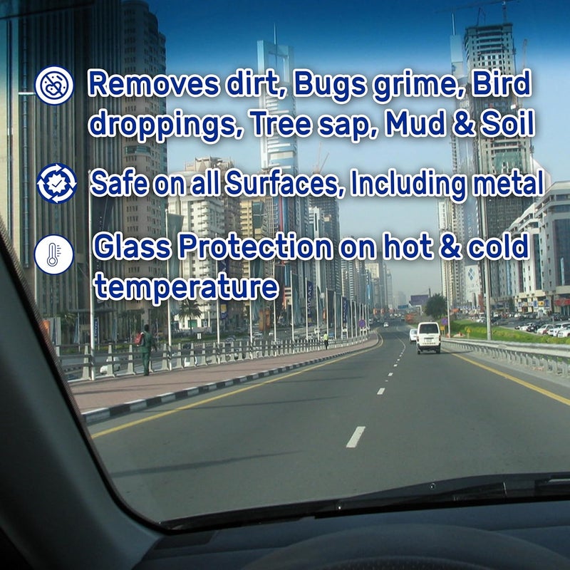 ECOLYTE+ منظف زجاج السيارة الفاخر ومزيل الحشرات - 5 لتر - Image 3
