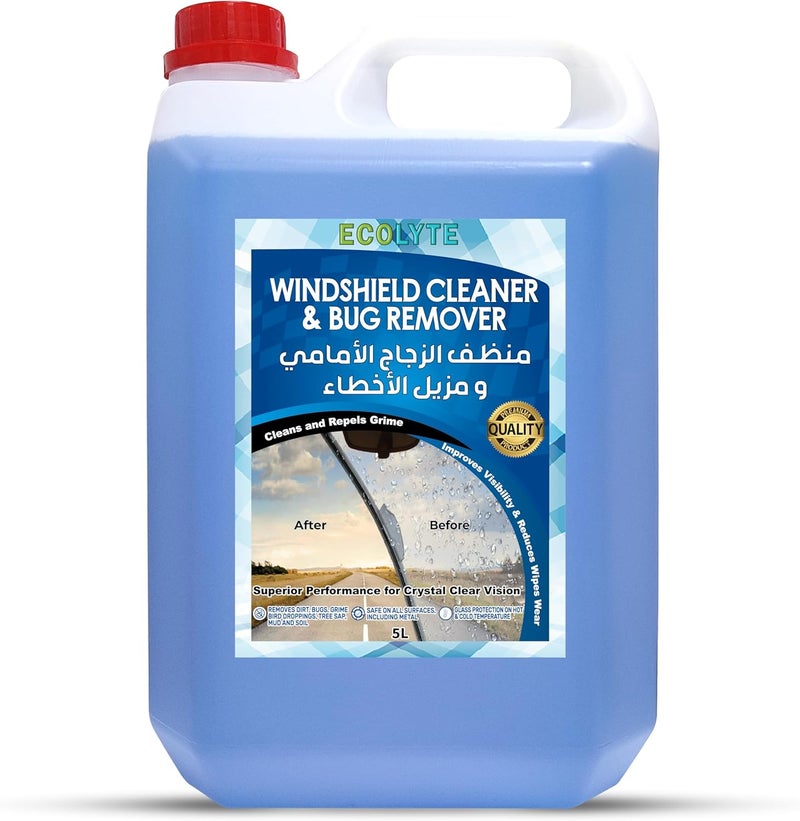 ECOLYTE+ Premium Windshield Cleaner & Bug Remover - 5L - Image 1