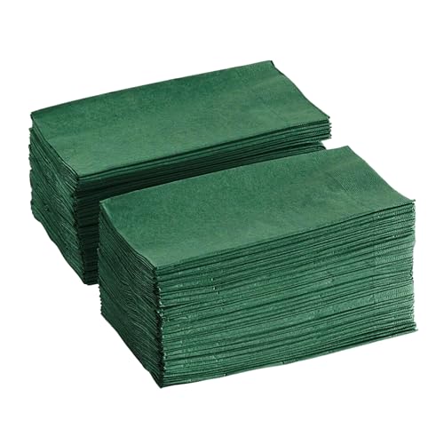 Perfectware - PW-2 Ply Dinner Napkin Hunter Green- 125 2 Ply Hunter Green Dinner Napkins - Pack of 125ct - Image 5