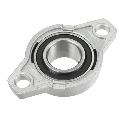 Xnrtop KFL005 25mm Zinc Alloy Self Aligning Pillow Block Flange Bearing, Zinc Pack of 2 - Image 4