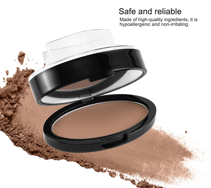 Boobeen Eyebrow Seal Stamp Powder - Waterproof 3 Seconds Eye Make Up Nature Coloring Kit - Creates Natural Looking Brows for Makeup Beginners - Image 4