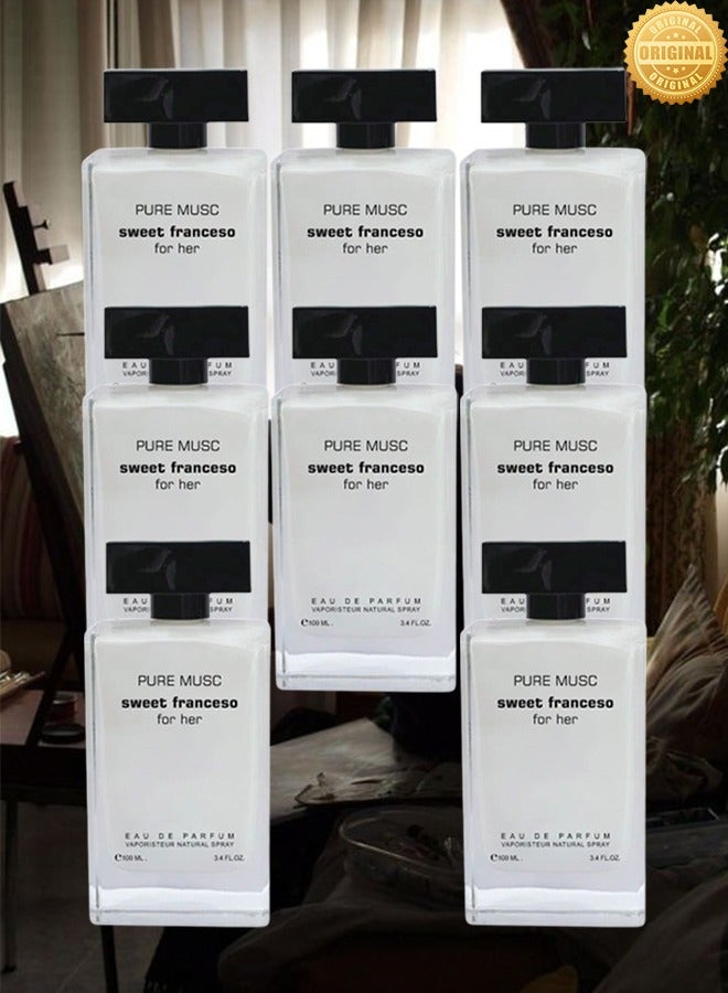 فور هير 8 قطع عطر سويت فرانسيسو فور هر وايت 100 مل - Image 1