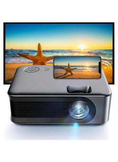 A30 MINI Projector, Portable 3D Theater, WIFI Sync Android/IOS Smartphone 4K 1080P Moive Videoprojector, LED Smart Cinema