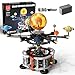 MOCBURIKU Solar System Building Set with Light Rotatable STEM Educational Toys with 8 Planets Electric Manual Mode Spinning Space Toys for Astronomy Learning Gift for Boys Girls Age 6121282pcs - Image 2