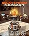 MOCBURIKU Solar System Building Set with Light Rotatable STEM Educational Toys with 8 Planets Electric Manual Mode Spinning Space Toys for Astronomy Learning Gift for Boys Girls Age 6121282pcs - Image 4