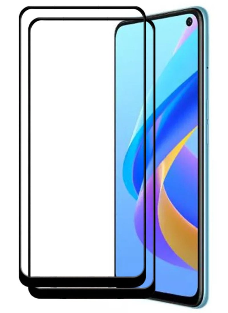 ACLIX 2 Pieces Antistatic ESD Dustproof Premium Quality High Definition Tempered Glass Screen Protector Designed For Oppo A36 - Image 1