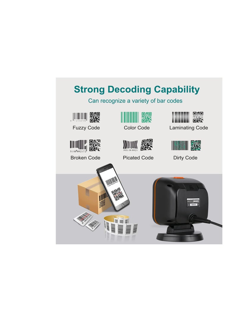 PRO PR7060 1D/2D Desktop Barcode Scanner  - Image 4