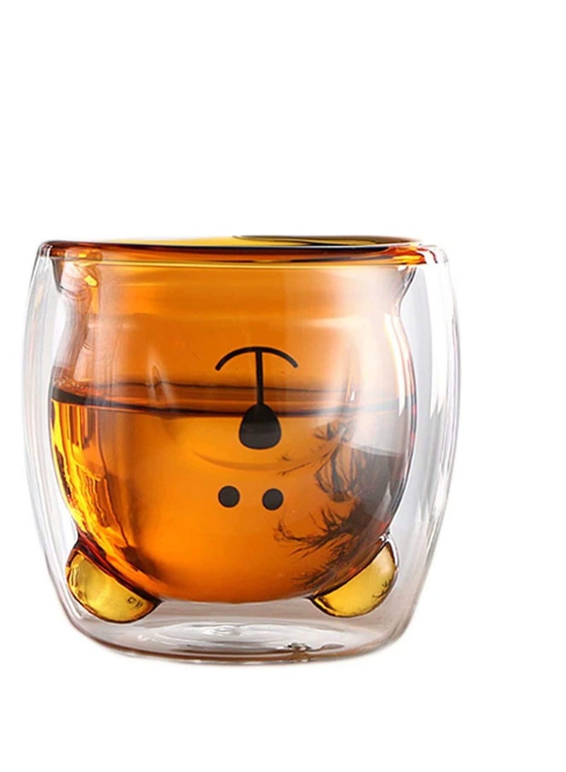SYOSI Sweet Coffee Tea Milk Bear Cat Panda Espresso Cups Mugs - Image 1