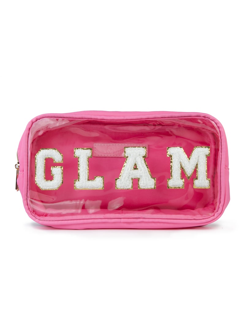 Shush! Shush Glam Pouch in Pink - Image 1