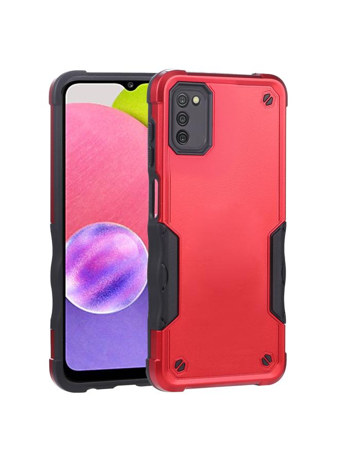 اس-توب جراب لهاتف Samsung Galaxy A03s / A02s مقاس 164 مم، جراب هاتف مدرع مضاد للانزلاق ومقاوم للصدمات - Image 1