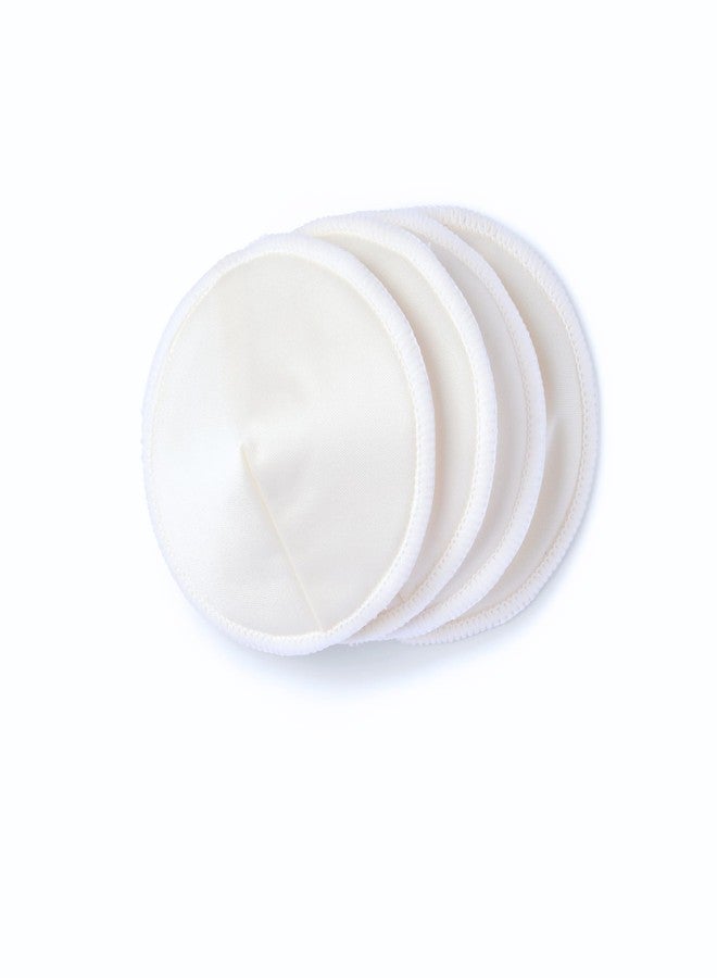 Ameda Washable Nursing Pads | 2 Pairs (4 Count) | Organic Nursing Pads | Breastfeeding Supplies | Reusable Breast Pads for Leaking Milk | Breastfeeding Pads | Viscose from Bamboo - Image 1