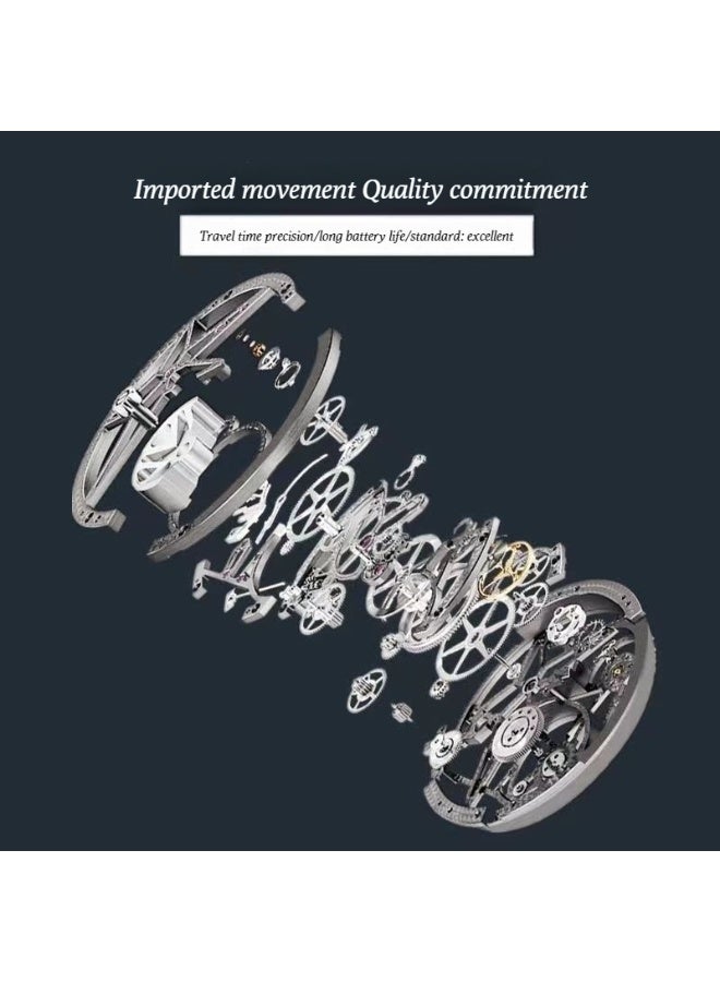 CASSRAY New fully automatic movement men's waterproof stylish sport night light trendy men's watch - Image 5